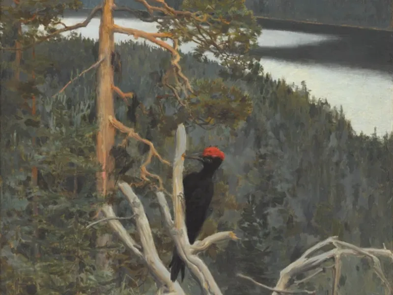 Peinture de paysage breton historique, début de l'art moderne